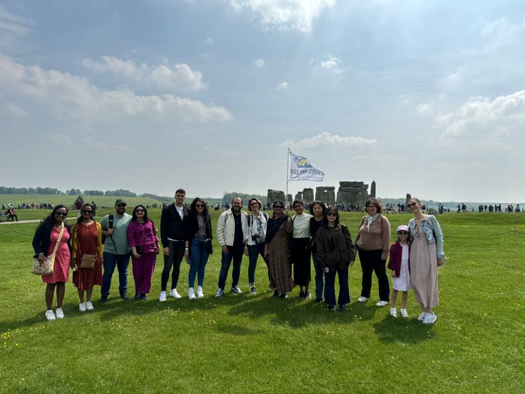 Stonehenge group pic